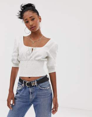 asos milkmaid top