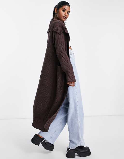 Oversized hot sale maxi cardigan