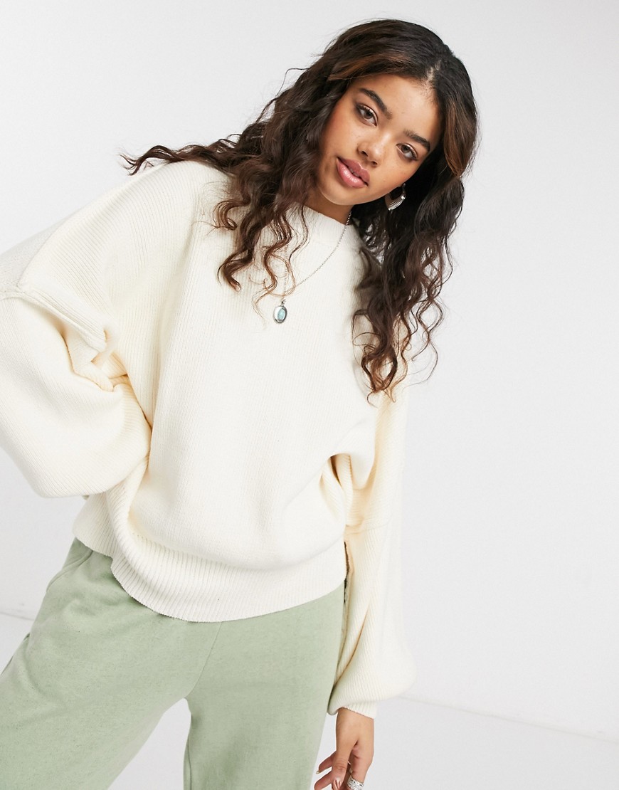 Emory Park ultimate relaxed sweater-White