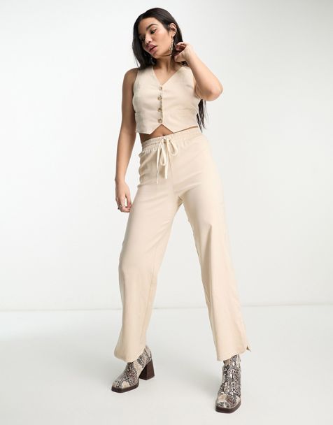 Beige Rope Belted Casual Trouser, WHISTLES