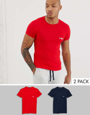 emporio armani t shirt red