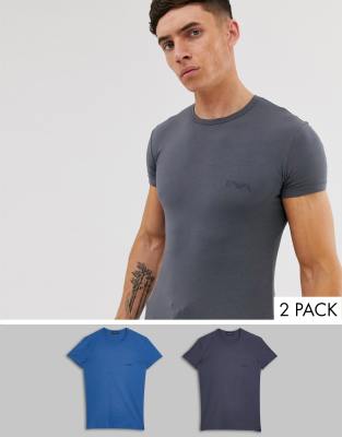 armani grey t shirt