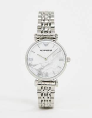 emporio armani marble watch