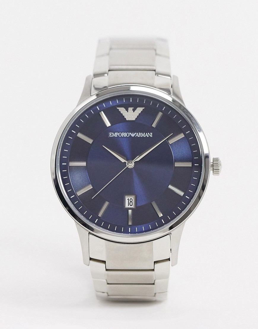 Emporio Armani AR11180 Renato bracelet watch in silver