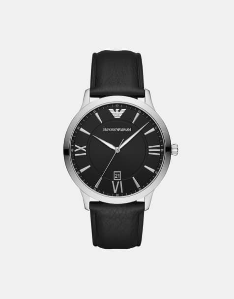 Emporio Armani - AR11210 Giovanni - Montre-bracelet en cuir - view 1