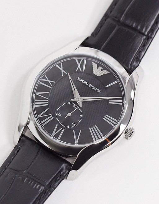 Emporio Armani AR1703 black dial watch
