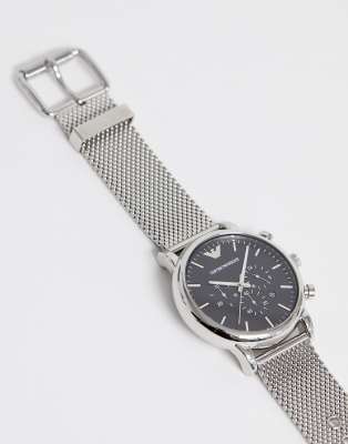 mens emporio armani chronograph watch ar1808