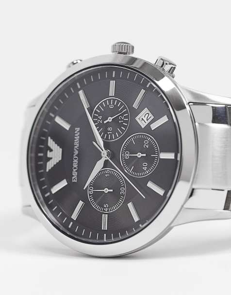 Emporio Armani – AR2434 – Armbanduhr in silber - view 1