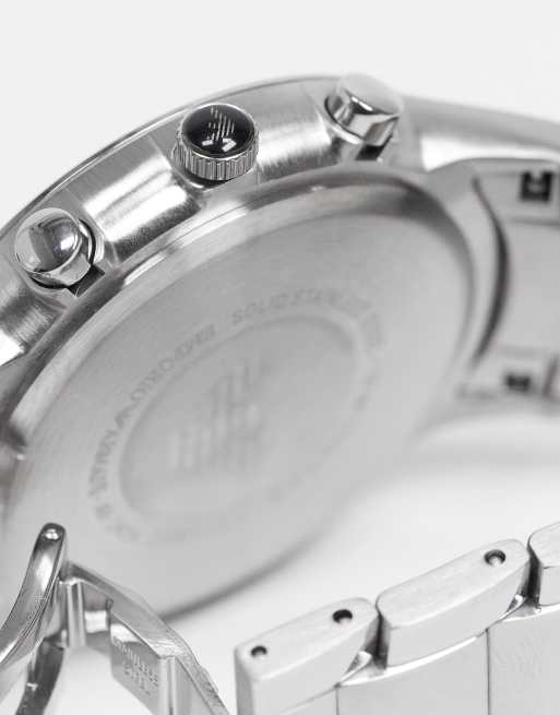 Emporio Armani – AR2434 – Armbanduhr in silber, 3 von 4