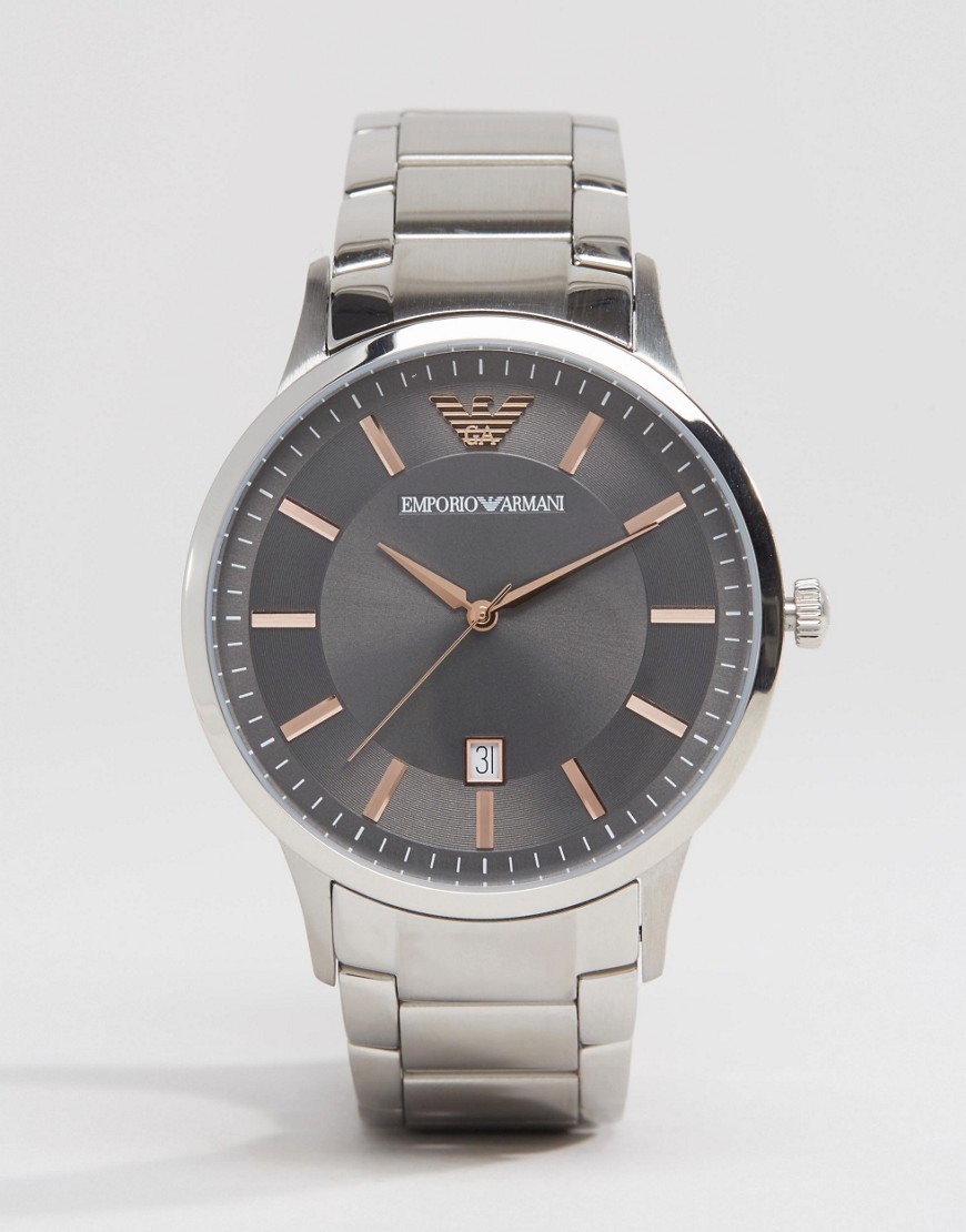 Emporio Armani AR2514 Bracelet Watch In Silver