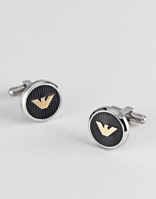 armani metal badge