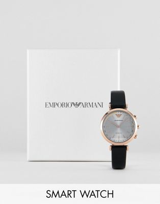 Emporio Armani - ART3027 T-Bar Connected - Hybride smartwatch-Zwart