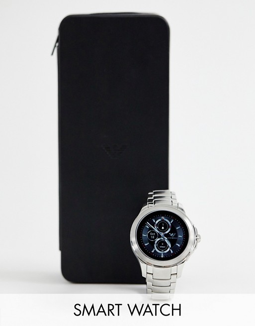 Emporio Armani ART5010 Smart Watch 43mm In Silver