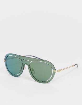 emporio armani sunglasses green