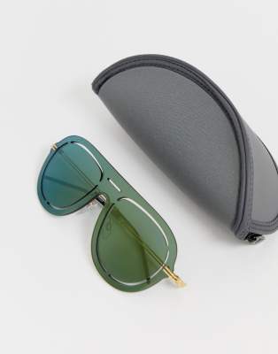 emporio armani sunglasses green