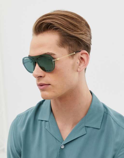 Emporio armani 2024 aviator sunglasses