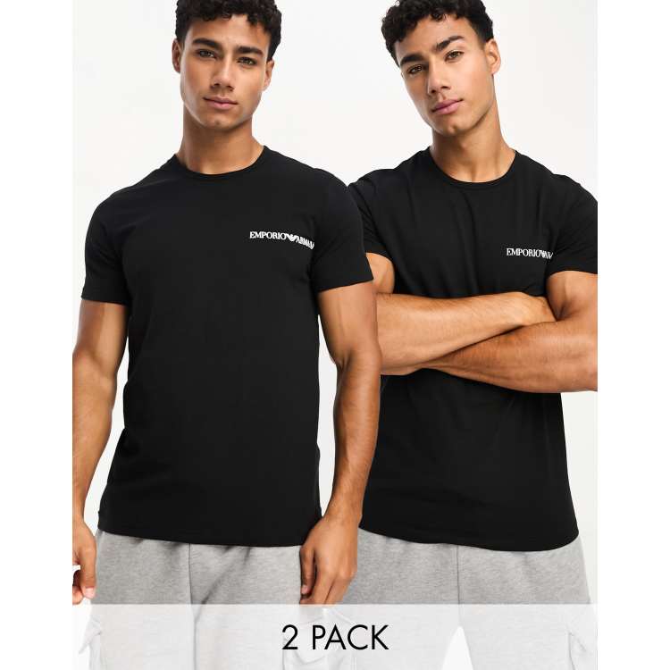 Emporio armani store black t shirt