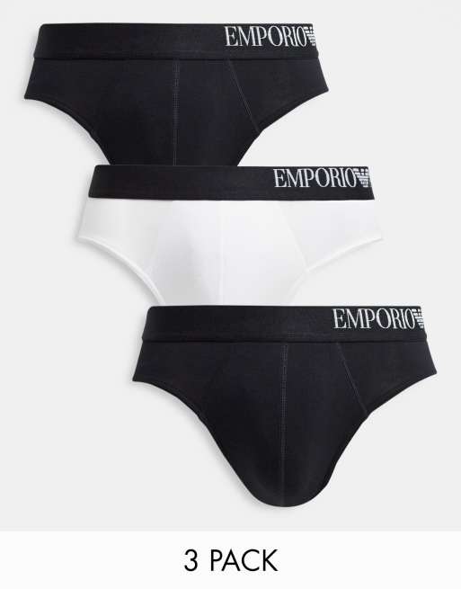 Emporio armani 3 clearance pack briefs