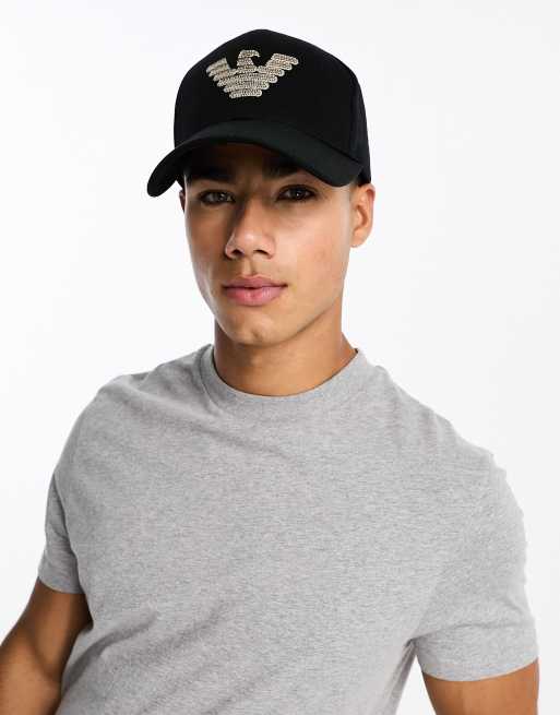 Emporio Armani Bodywear baseball cap in black