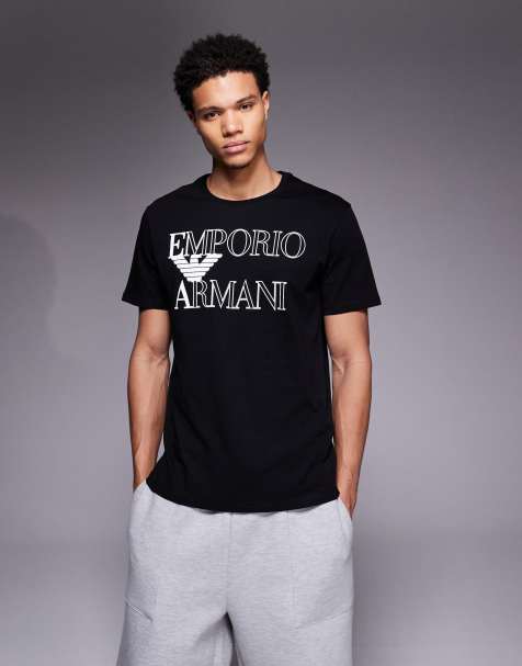 Emporio Armani – Bodywear – Czarny T-shirt - view 1