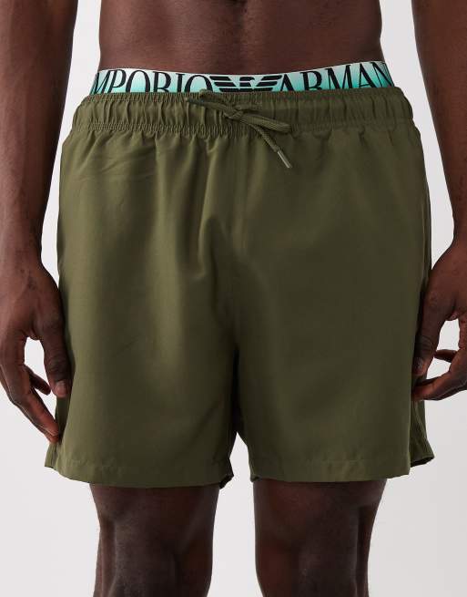 Emporio Armani - Bodywear - Short de bain - Kaki, 5 de 5