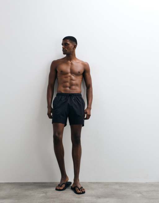 Emporio Armani Bodywear short de bain logo noir, 2 de 5