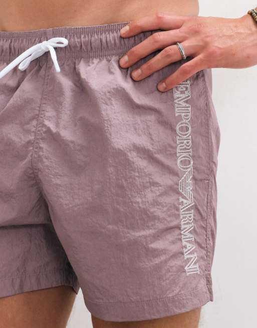 Emporio Armani Bodywear short de bain rose, 5 de 5