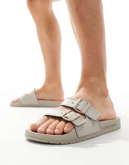 Emporio Armani - Bodywear - Strandslippers in crème