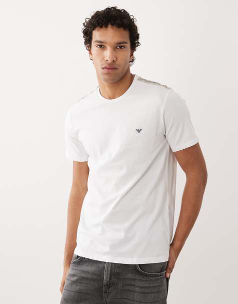 Emporio Armani - Bodywear - T-shirt bianca con logo - view 1