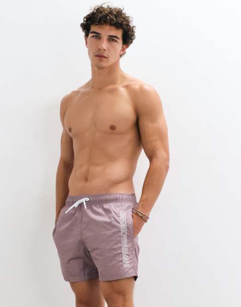 Emporio Armani Bodywear zwemshort in roze - view 1