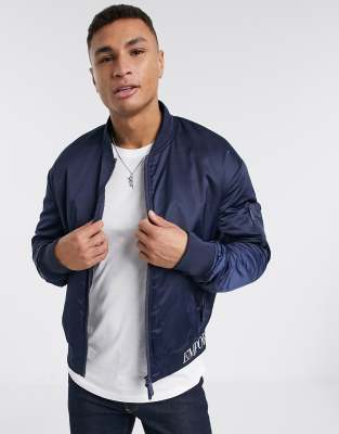 emporio armani bomber jacket mens