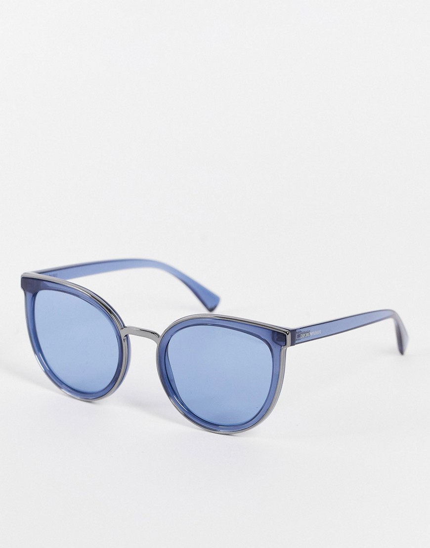 Emporio Armani cat eye sunglasses-Grey