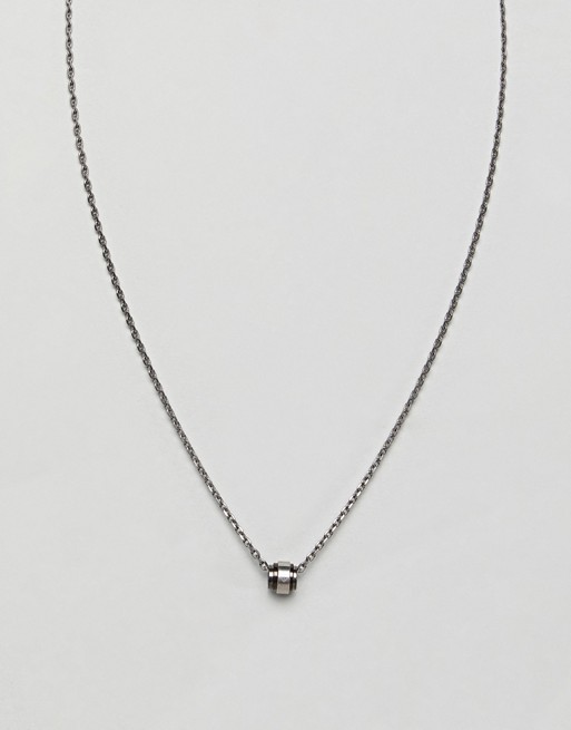 Emporio Armani chain necklace in silver | ASOS