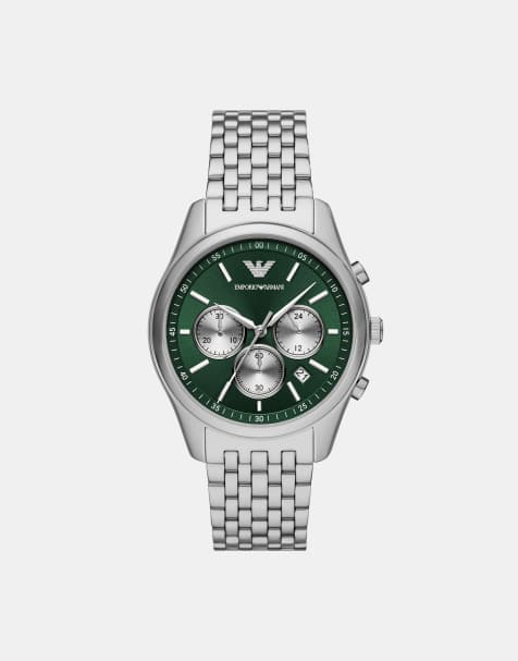 Emporio Armani – Chronograph für Herren aus Edelstahl in Silber, AR11581 - view 1