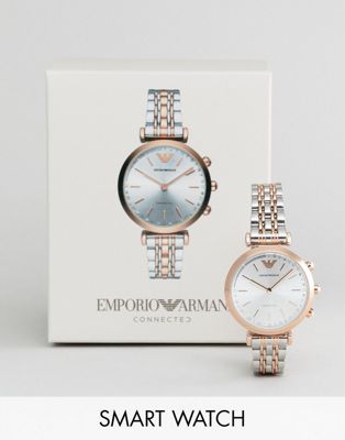 emporio armani connected women's hybrid smartwatch
