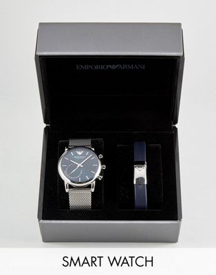 Hybrid Smart Watch \u0026 Bracelet Gift Set 