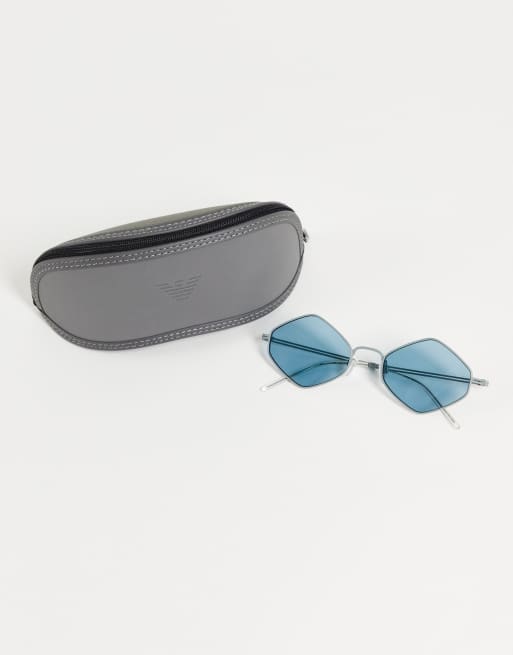 Emporio Armani diamond shape sunglasses ASOS