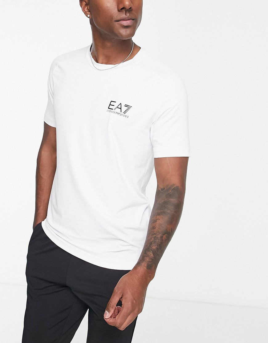 Emporio Armani EA7 active t-shirt in white