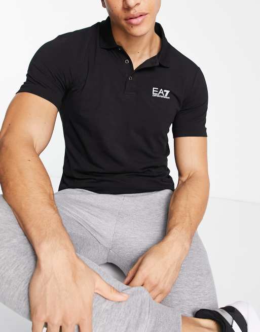 Ea7 polo outlet shirt mens