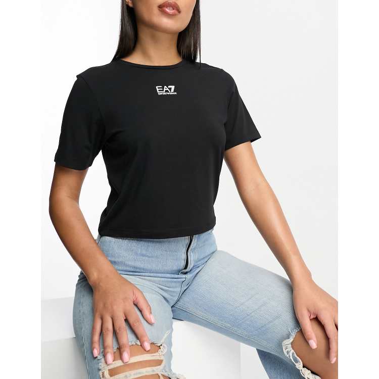 Calvin Klein Jeans premium monologo t-shirt in black