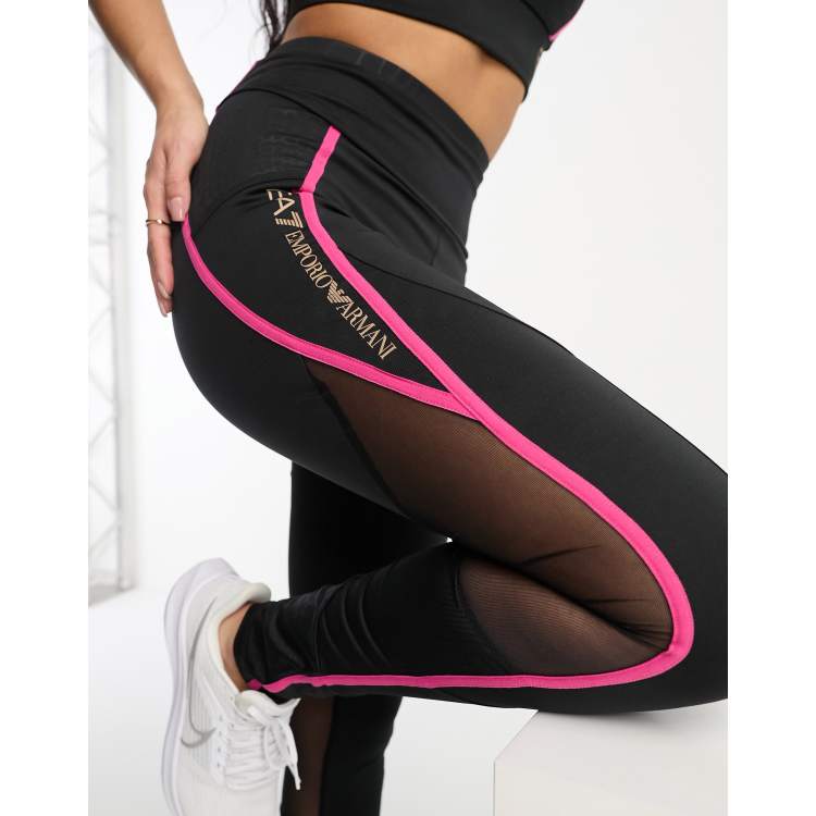 Womens Armani multi Large Logo Leggings