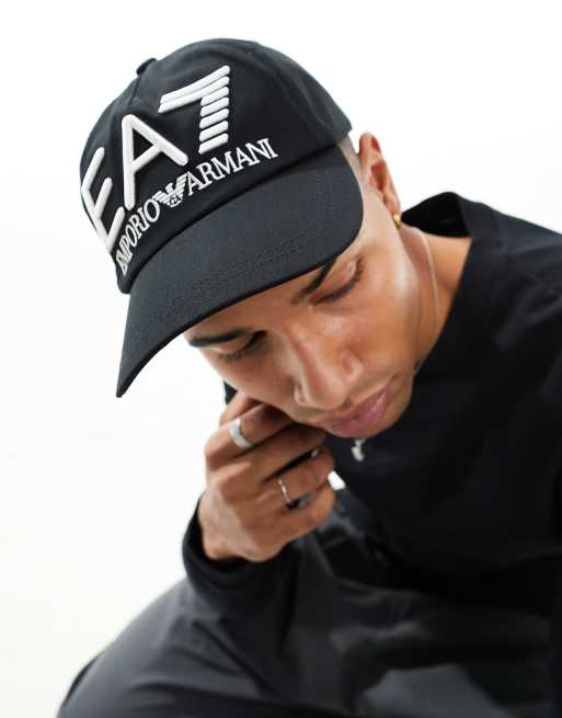 Ea7 store cap black