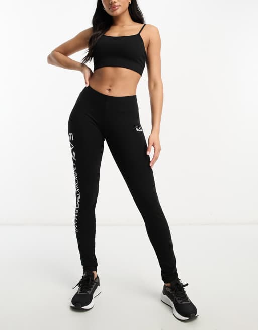 Buy Black Leggings for Women by ARMANI EXCHANGE Online