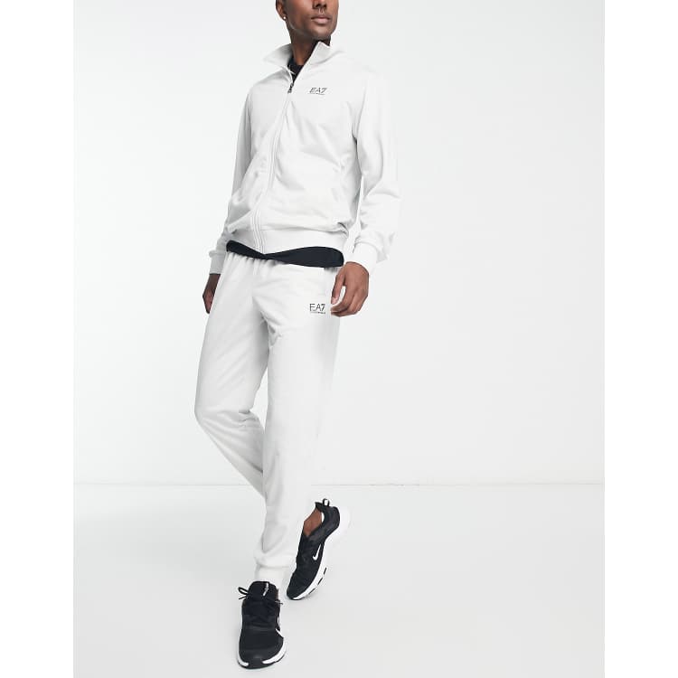 Armani tracksuit sale white