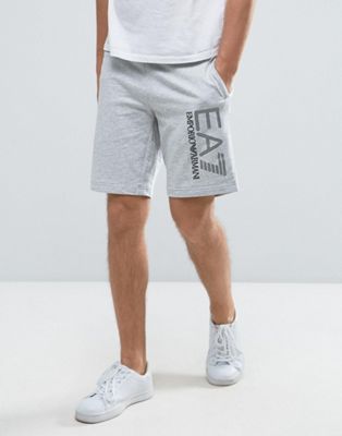 grey ea7 shorts