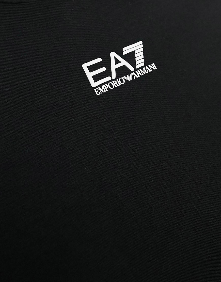 EA7 - T-shirt corta nera-Black - EA7 T-shirt donna  - immagine2
