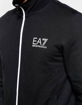 ea7 7 lines fleece tracksuit