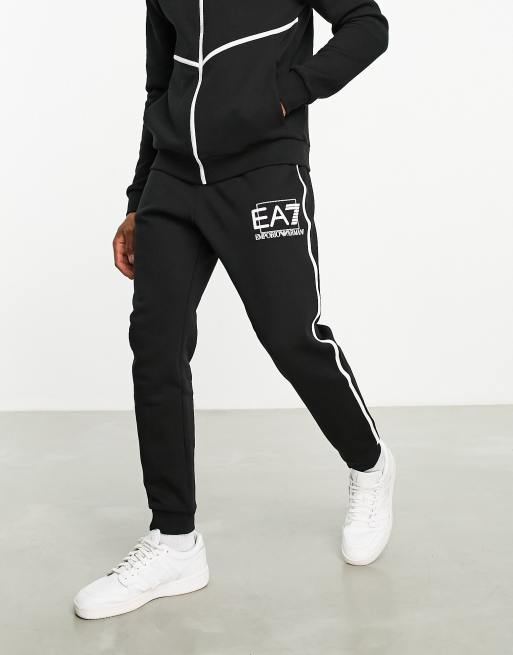 Emporio Armani EA7 visibility tracksuit in black