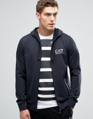 ea7 zip hoodie