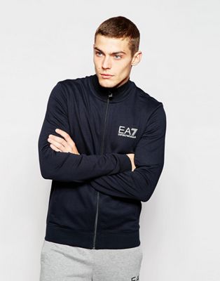 ea7 zipped hoodie
